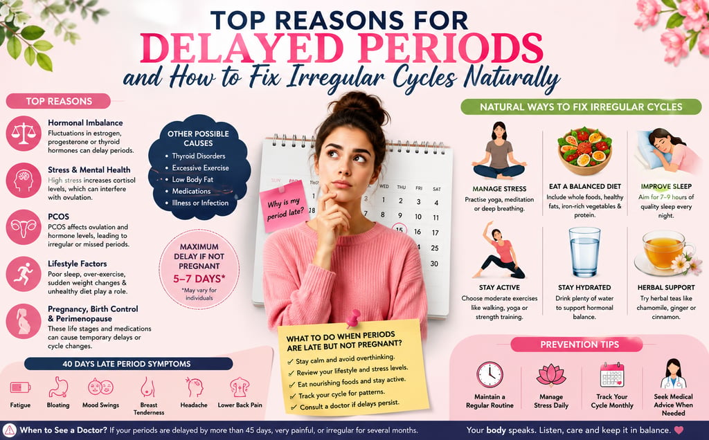 reasons for delayed periods
