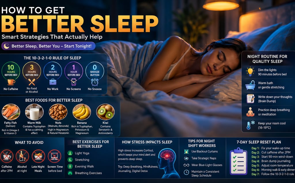 how to get better sleep