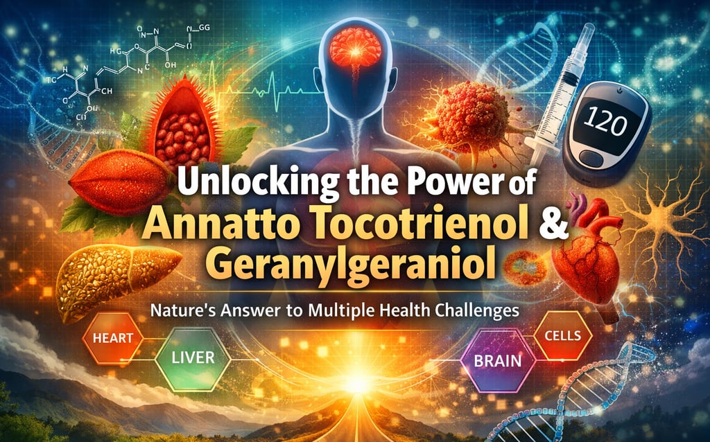 Unlocking the Power of Annatto Tocotrienol and Geranylgeraniol
