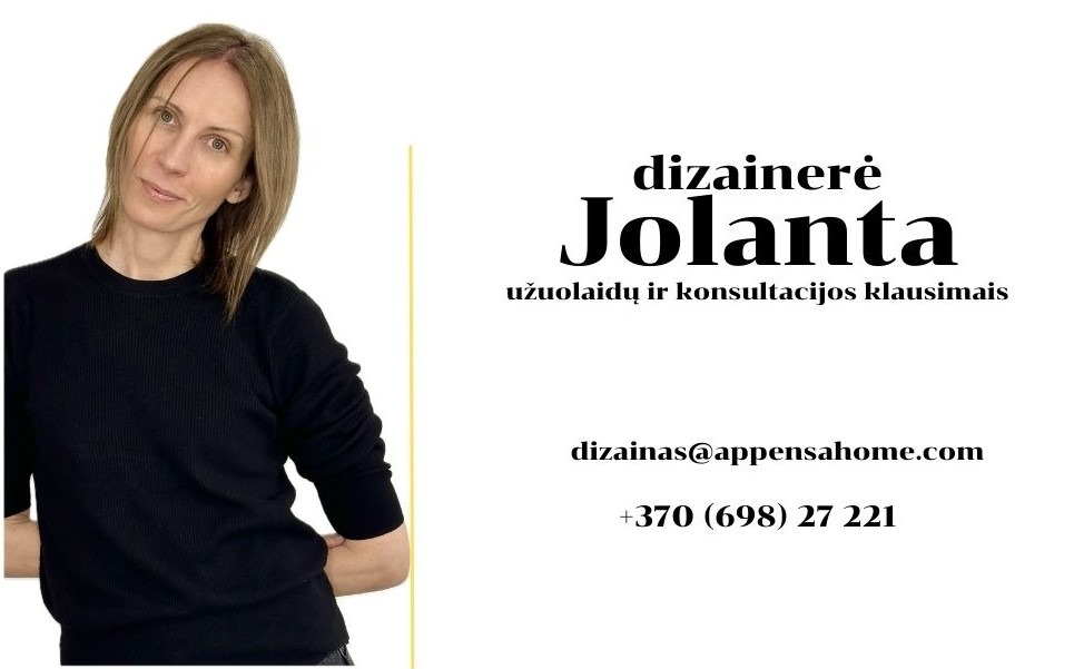 konsultacija su dizainere