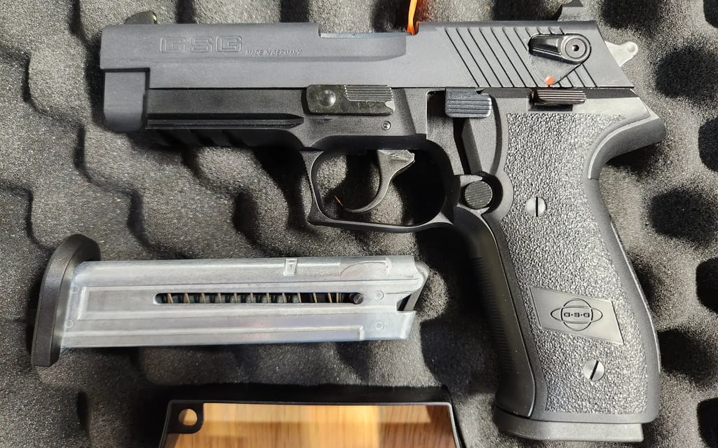gsg Firefly in case with extra magazine 