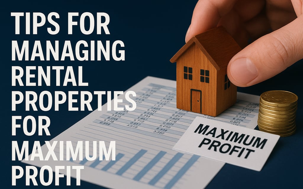 Tips for Managing Rental Properties for Maximum Profit