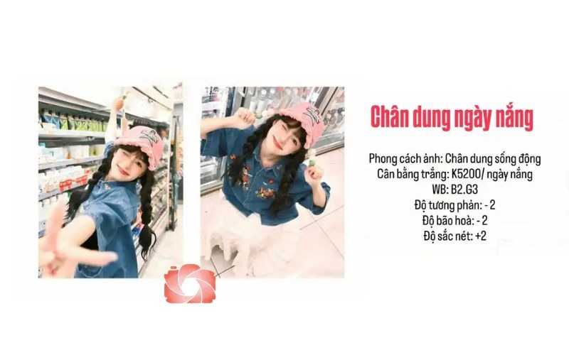 Tone Chân dung ngày nắng