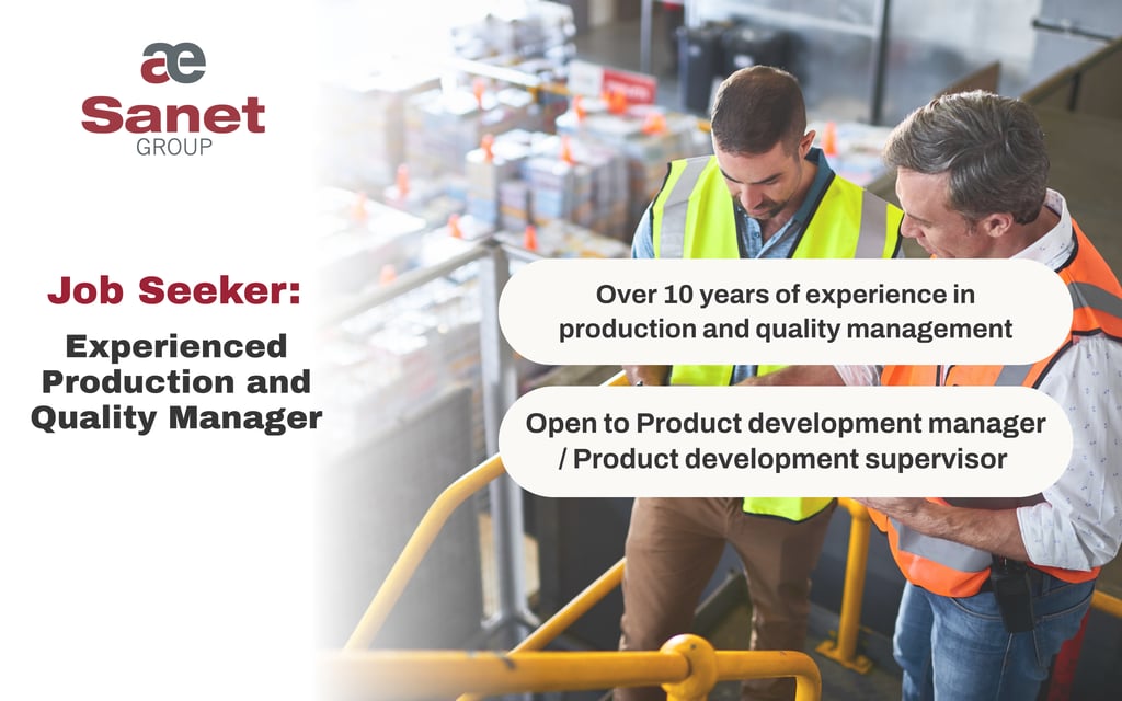Production and quality manager