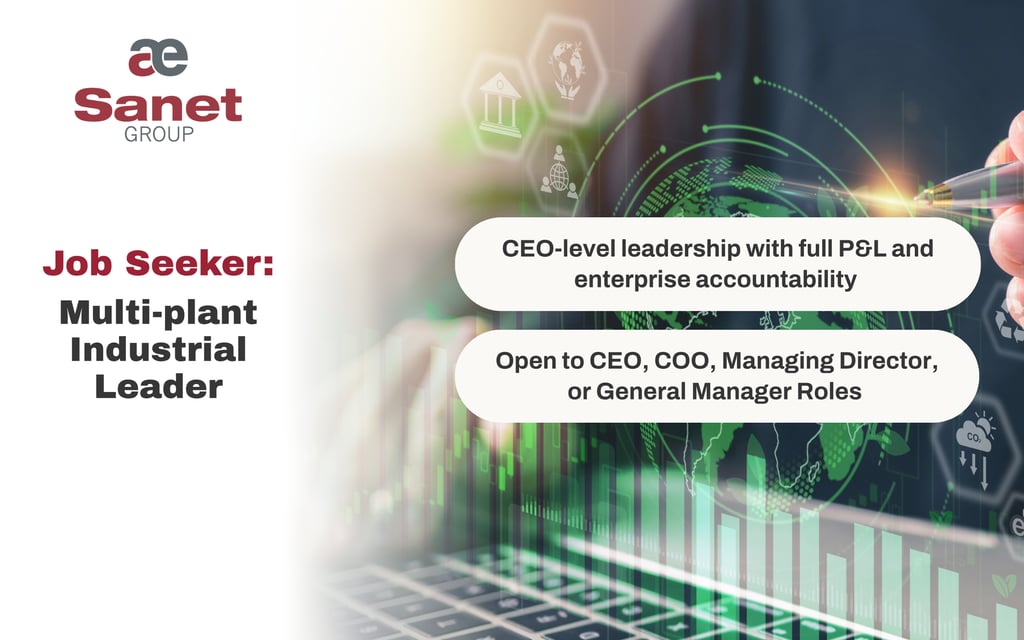 Multi-plant industrial leader
