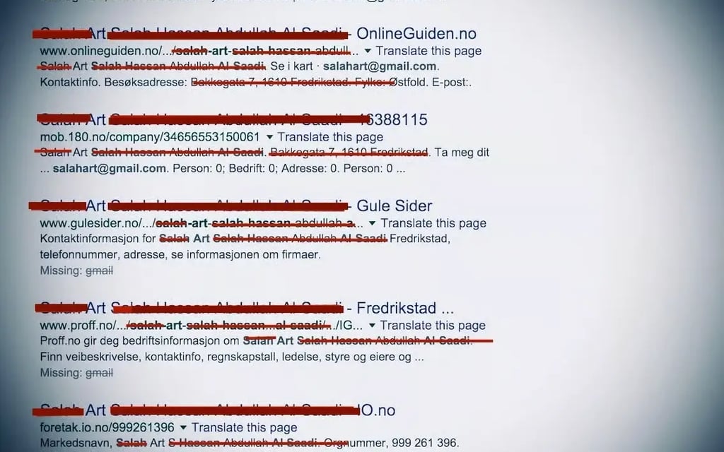 Salah hassan al saadi, Zainab abdulkarim , Smuggling of migrants from Italy to Norway