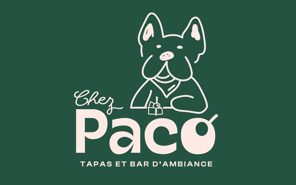 Logo du branding - Chez Paco - par Soleado studio