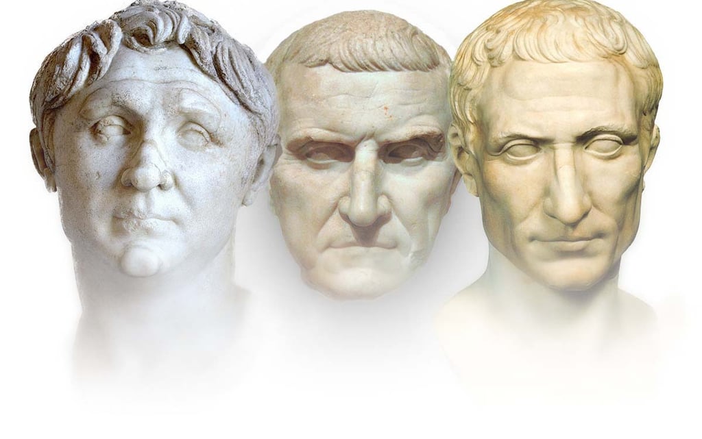 craso pompeyo y cesar