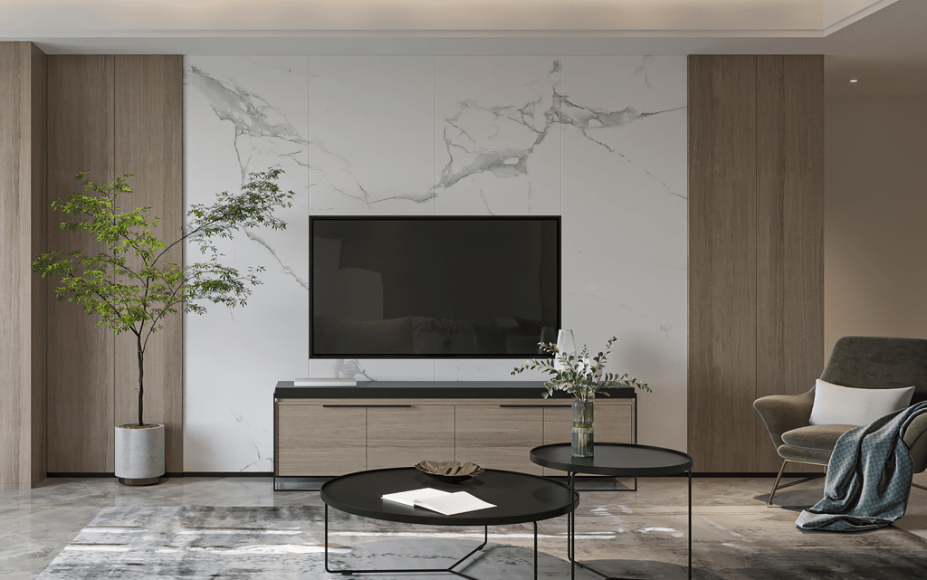 Marble TV Unit