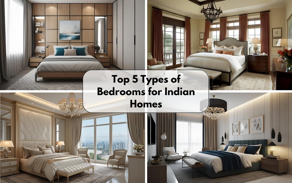 Top 5 Types of Bedrooms for Indian Homes