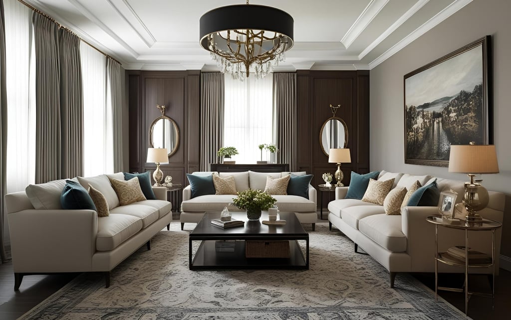 Living Room Furniture Designs that Maximize Space and Style.