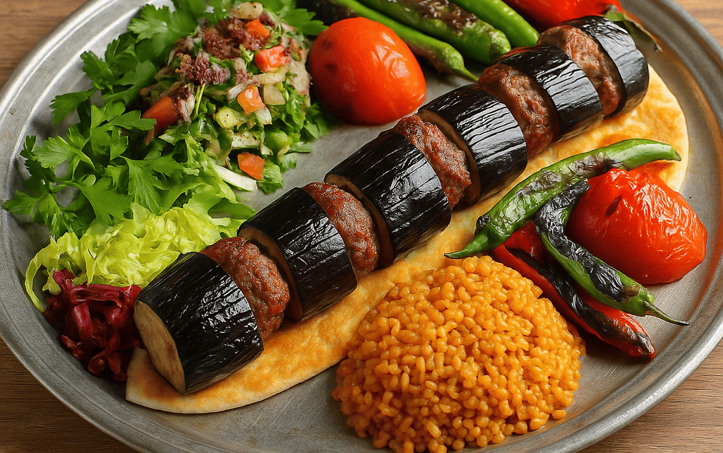 Halfeti'de Patlıcanlı Kebap