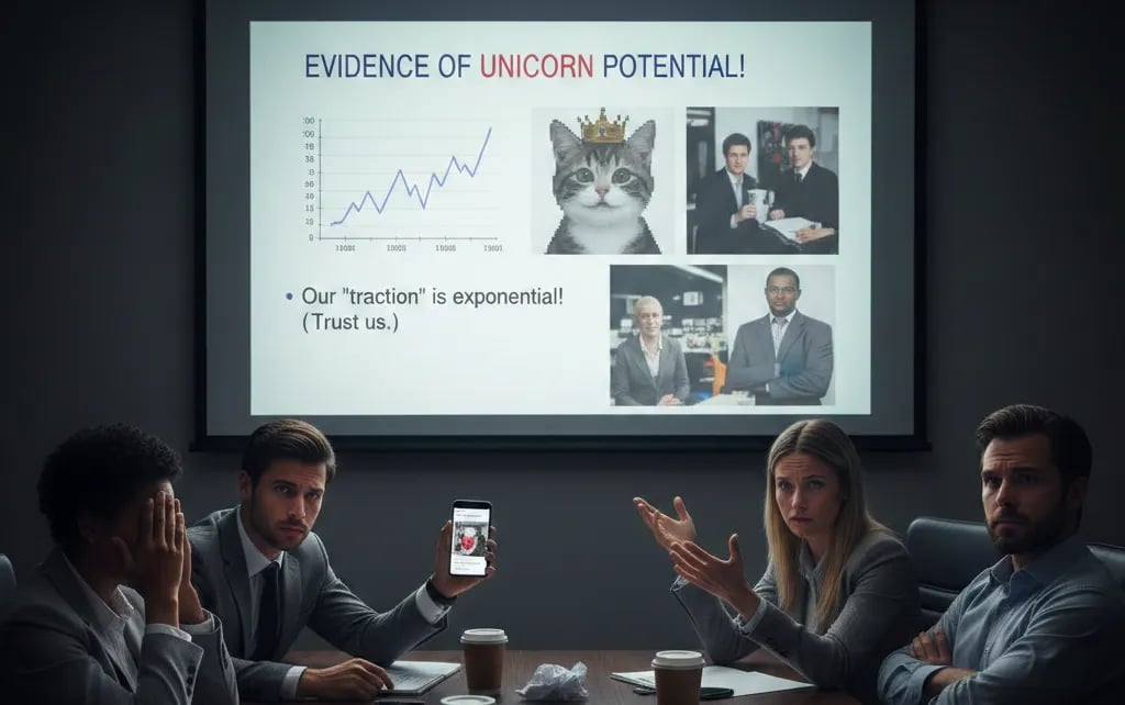 Investor Distrust: Pitch Deck Examples of Poor Startup Evidence