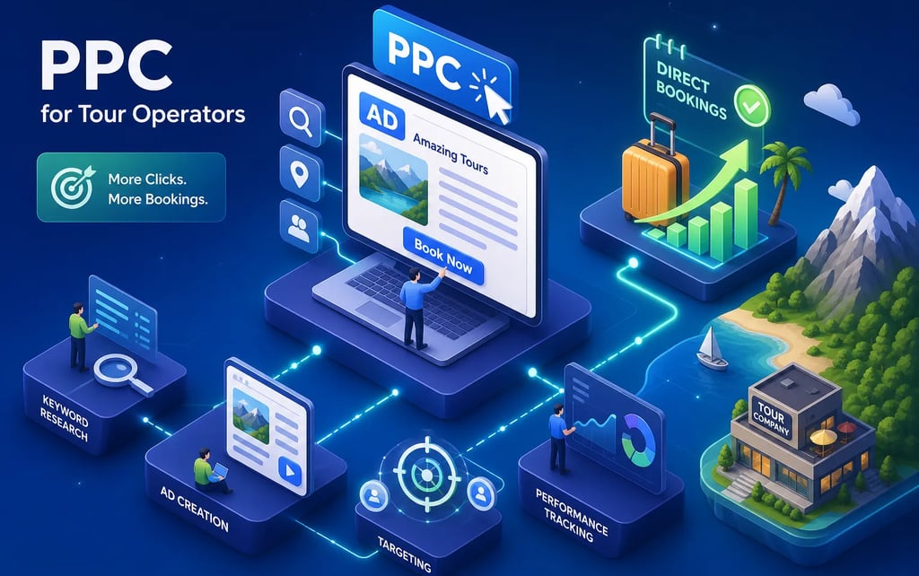 PPC Strategies Tour Operators Should Use to Win Direct Bookings in 2026