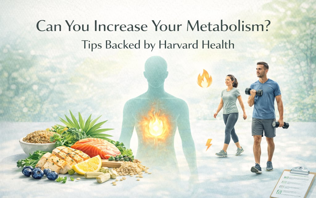 Can You Increase Your Metabolism? Tips Backed by Harvard Health