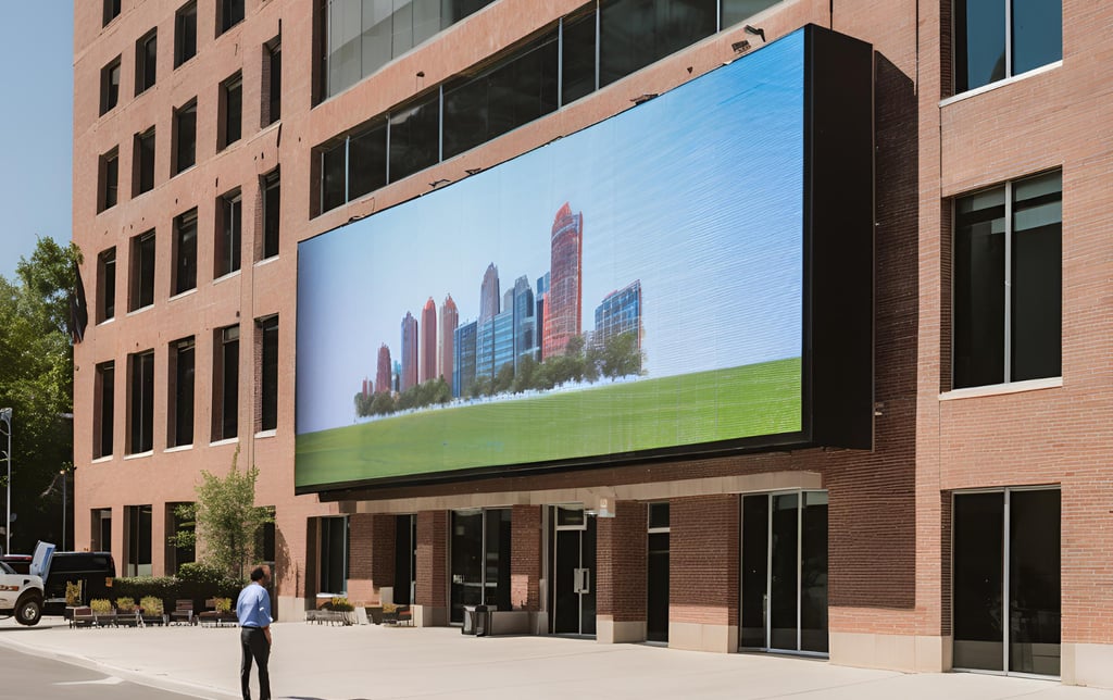 led video wall system