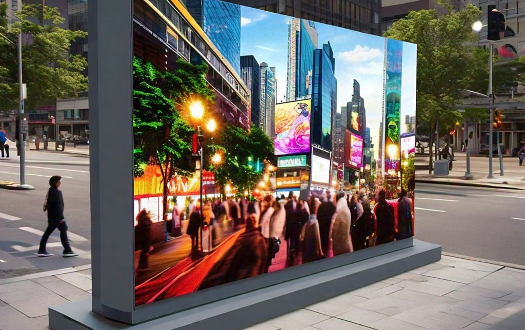 electronic display signs outdoor
