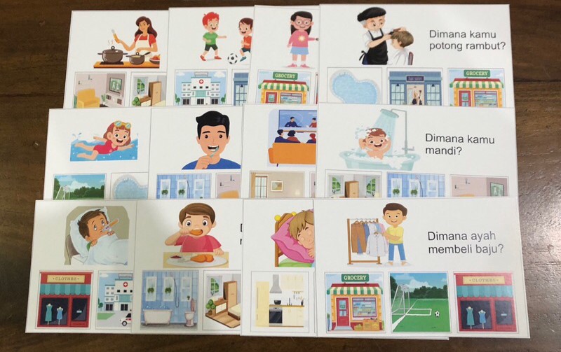 paket kartu terapi wicara