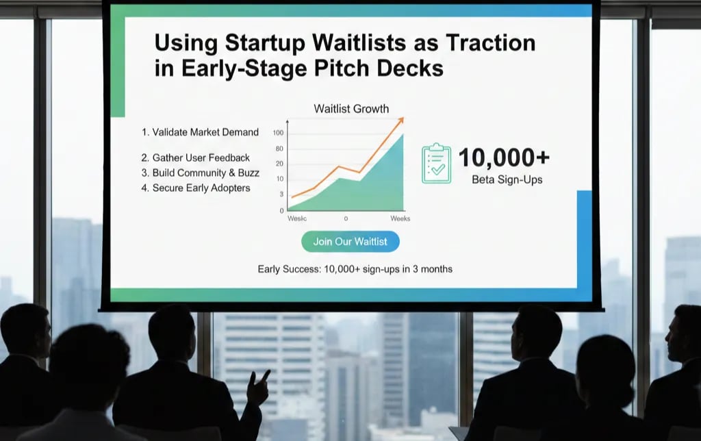Using Startup Waitlists as Traction in Early-Stage Pitch Decks