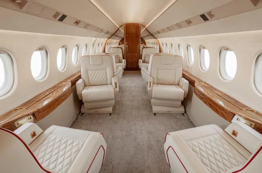Dassault Falcon 2000TX Interior