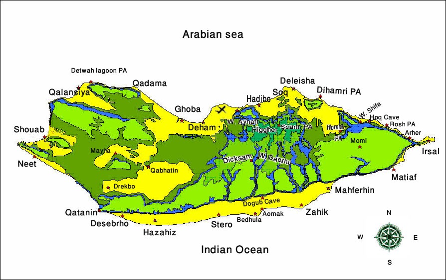 socotra map - socotra guide