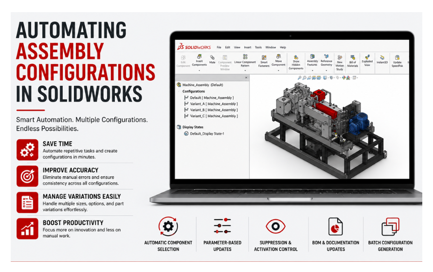 Automating Assembly Configurations in SolidWorks
