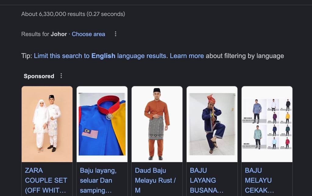 iklan membeli belah