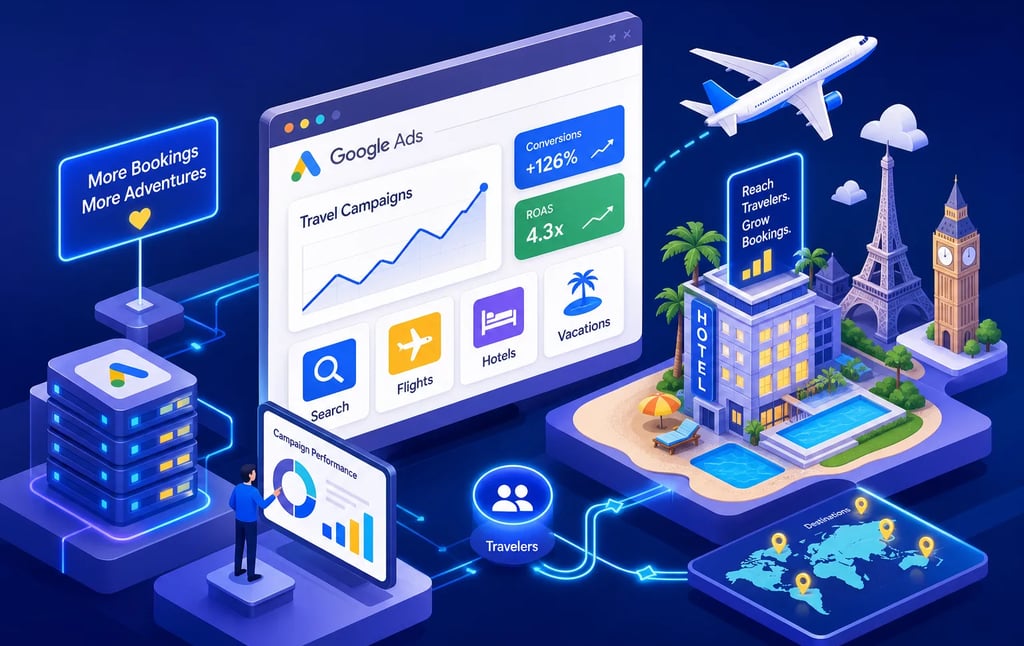 google ads for travel