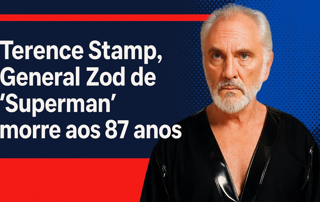 Terence Stamp, o General Zod de Superma