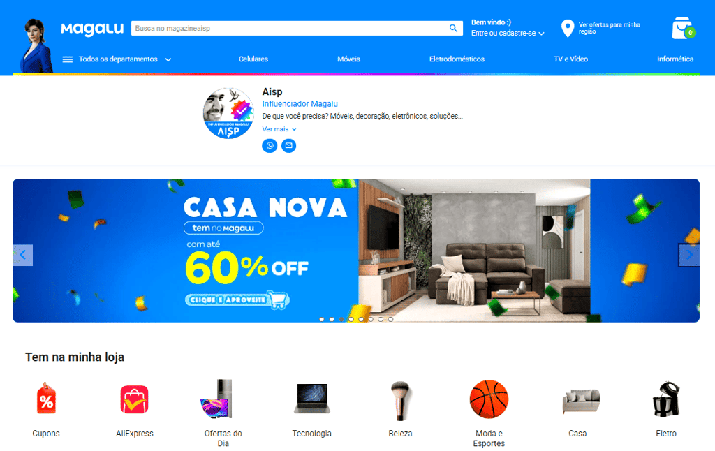 Magalu Influencer