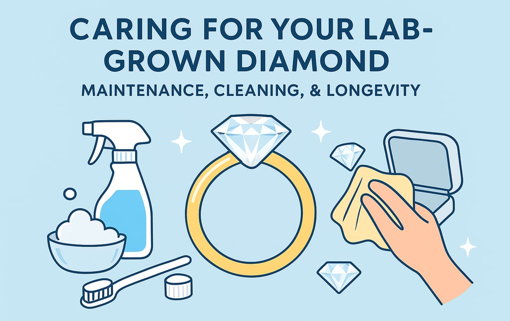 Caring for Your Lab-Grown Diamond
