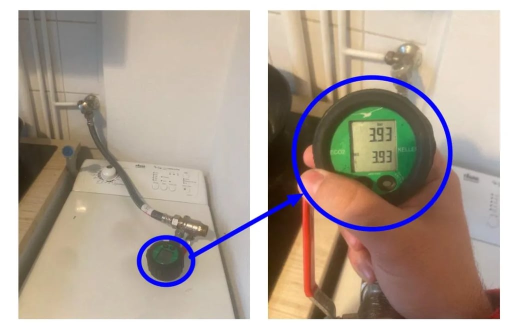 recherche de fuite  d eau Mise en pression canalisation encastré detection fuite Saint priest 69800