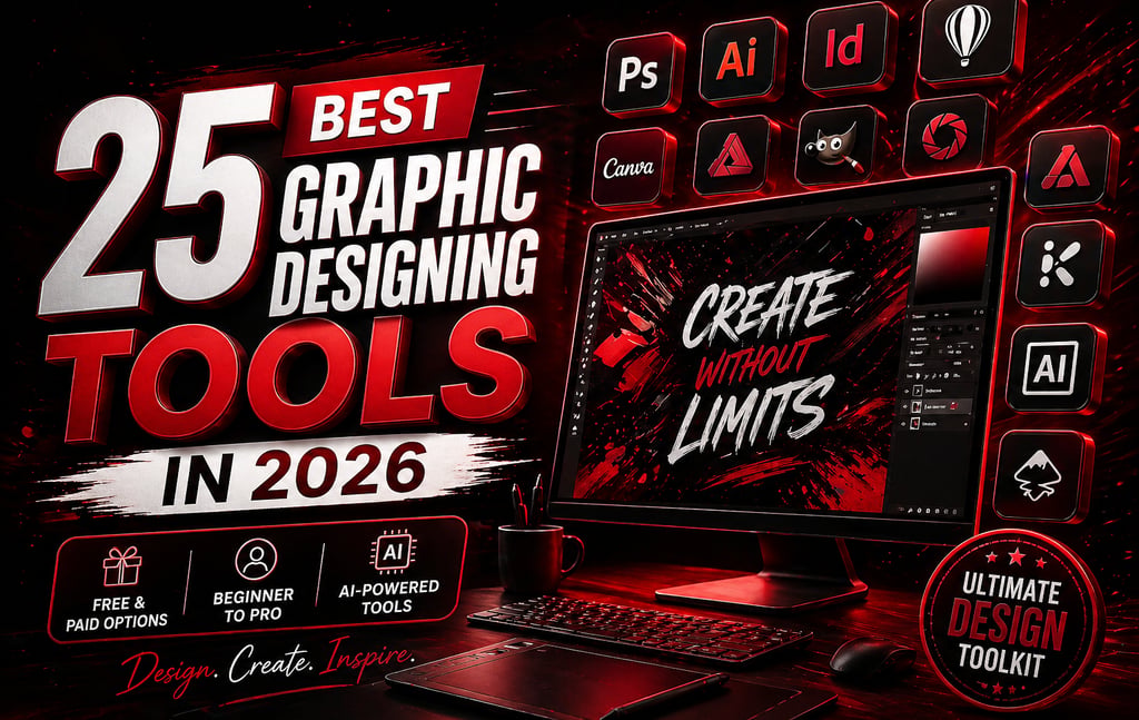 Best graphic designing tools in 2026 guide