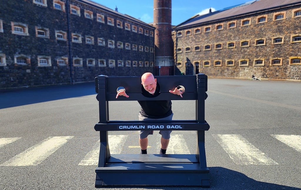 Crumlin Road Gaol in Belfast, Ireland captures The Pirate