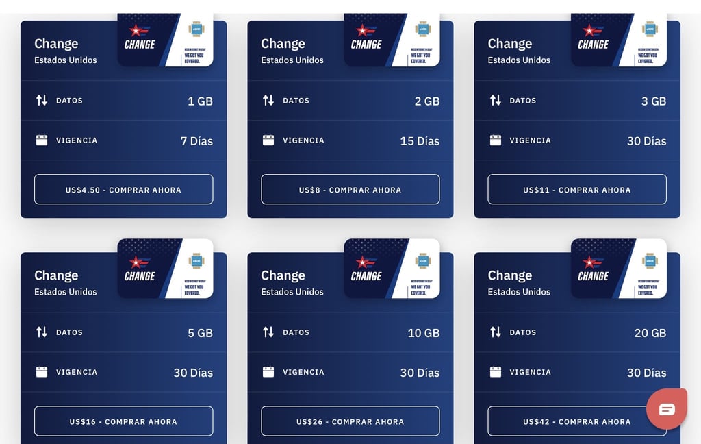 Paquetes de datos para viajar a Estados Unidos con Airalo