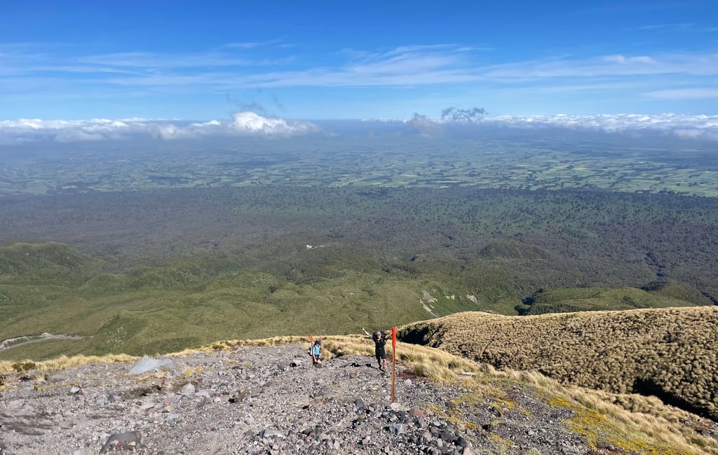 Así es la subida a Fanthams Peak