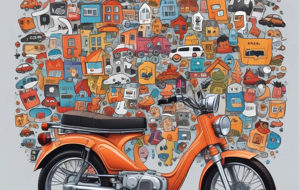 white and black abstract painting