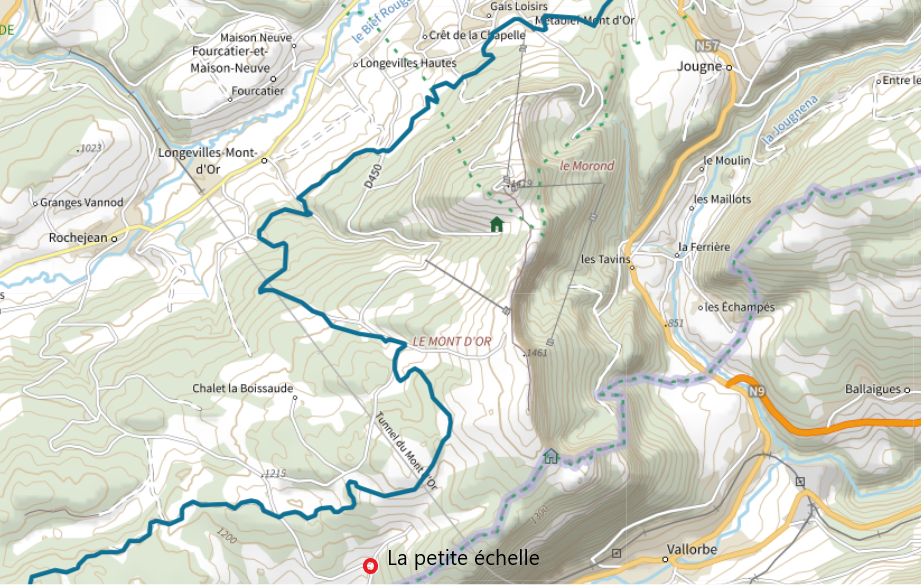 GTJ en ski le chemin à suivre