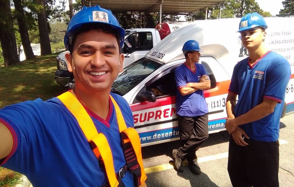 técnicos de desentupimento