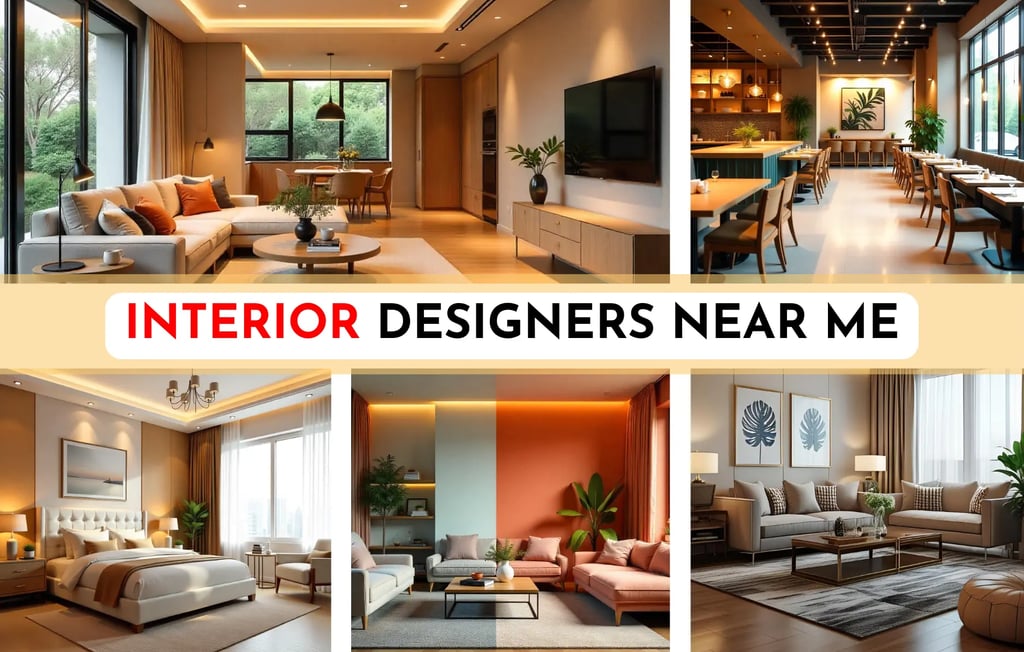 Interior designers near me