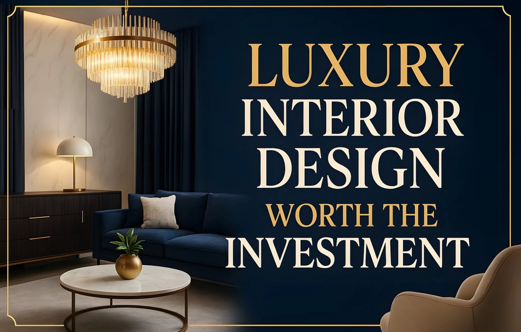 Luxury Interior Design Worth the Investment
