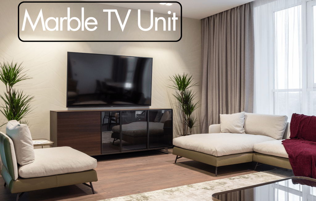 Marble TV Unit