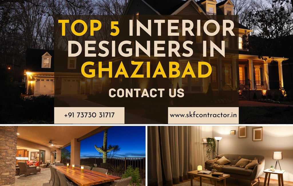 Top 5 Interior Designers in Ghaziabad