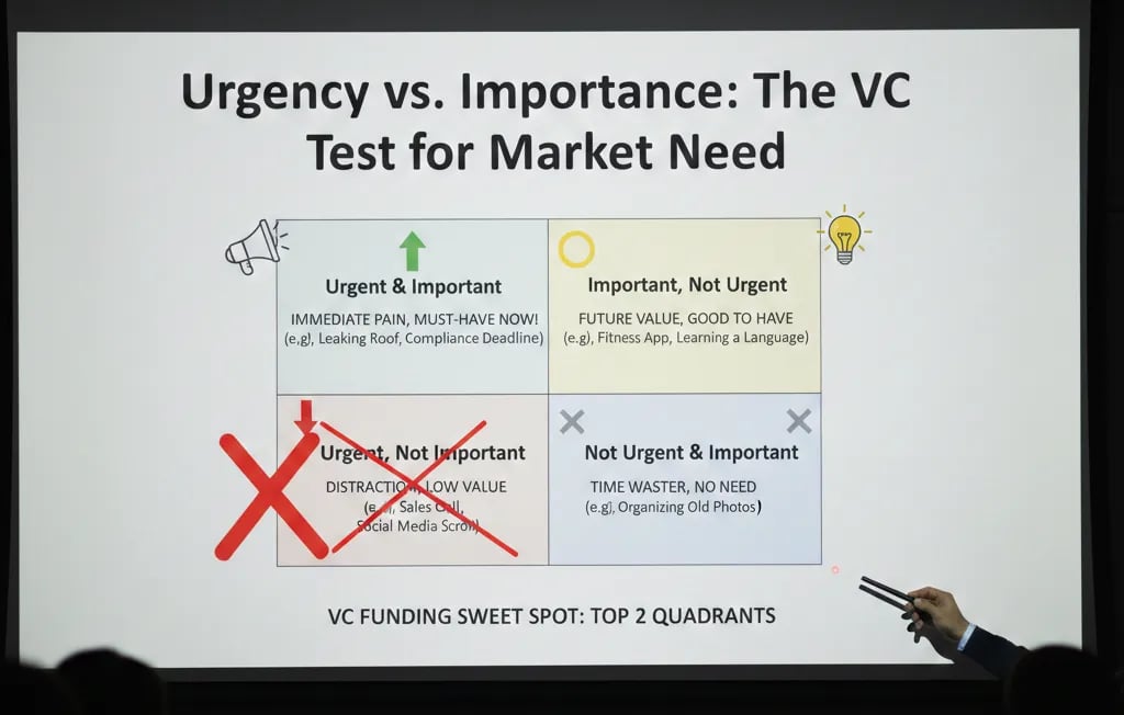 Urgency vs Importance: The VC Test for Market Need