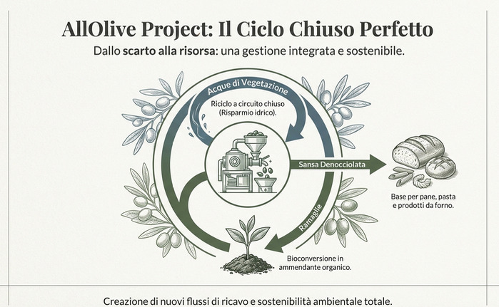 ALLOlive Bioconversipne dei sottoprodotti dell'Olivo