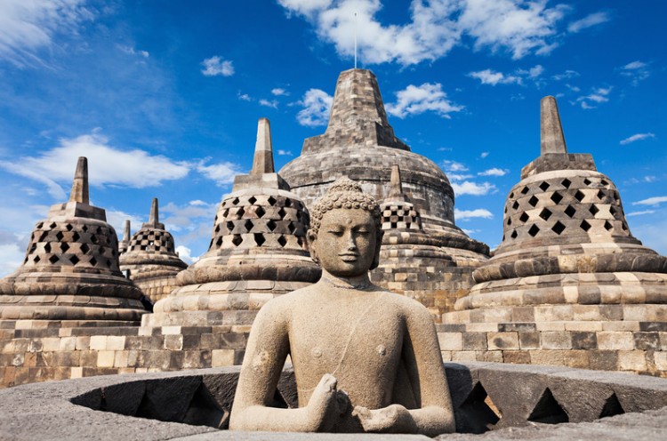 Borobudur Temple (Java, Indonesia)