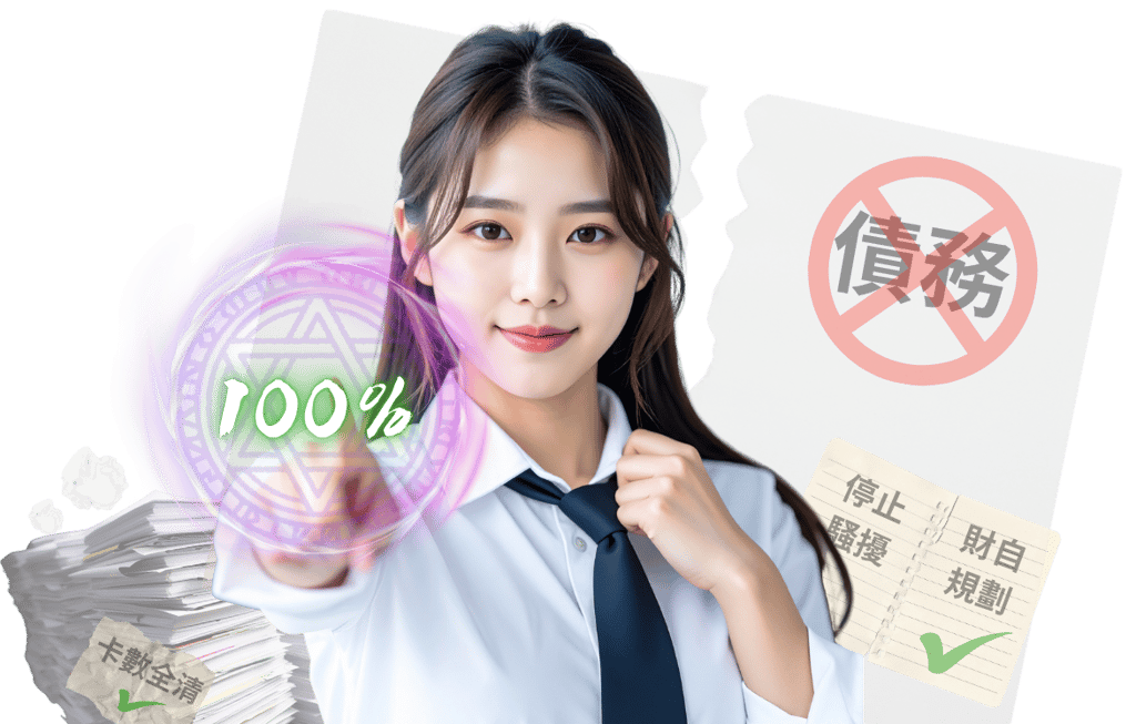 幫你清理債務的辦公室美女