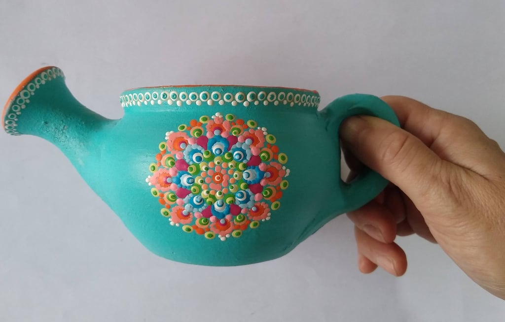 cerâmica pintada