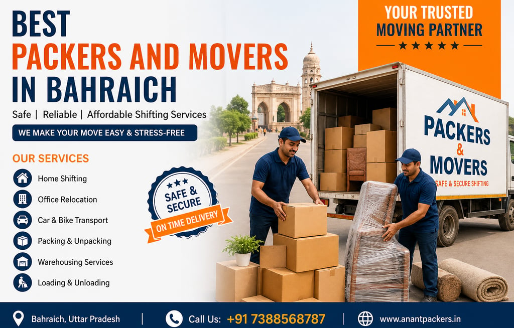 Best Packers and Movers in Bahraich | Safe & Affordable Home Shifting Services