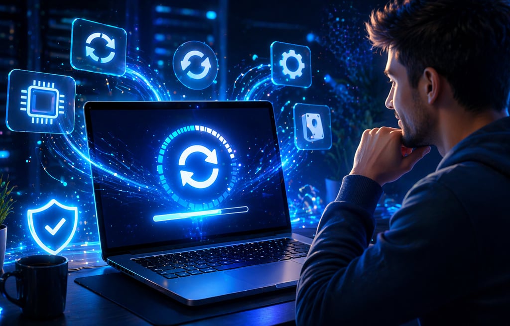 notebook atualizando